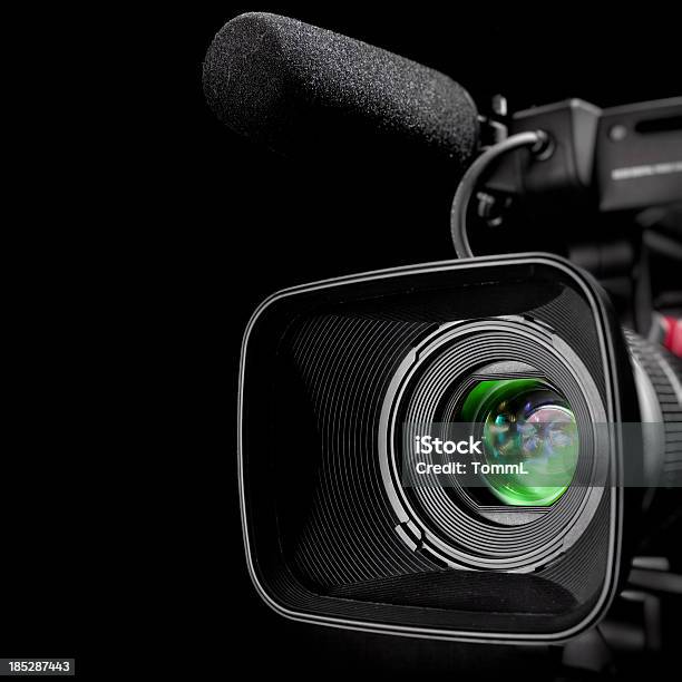 Digital Video Camera Stock Photo - Download Image Now - Home Video Camera, Television Camera, Close-up