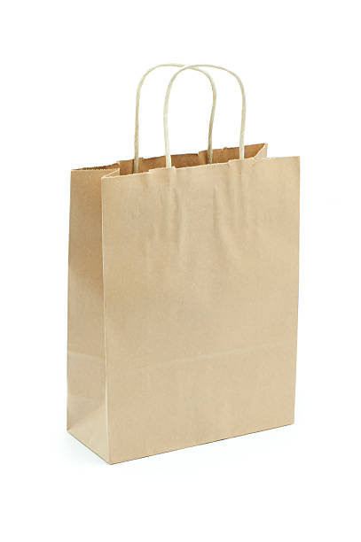 istock Brown paper shopping bag 185288655
