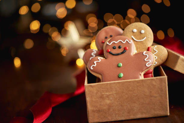 istock Decorated Christmas Cookies for Christmas Present 1852888331
