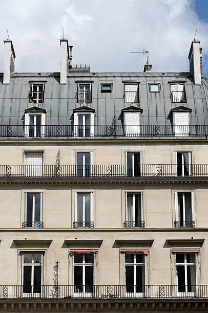 budynków w paryż, francja - store built structure office building building exterior zdjęcia i obrazy z banku zdjęć