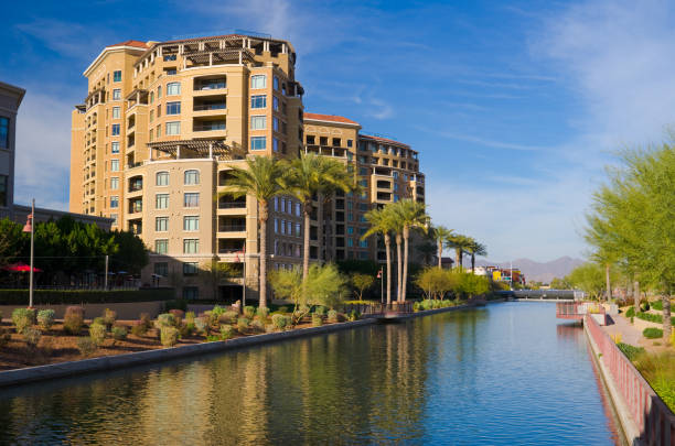 istock Scottsdale towers and canal 185290049