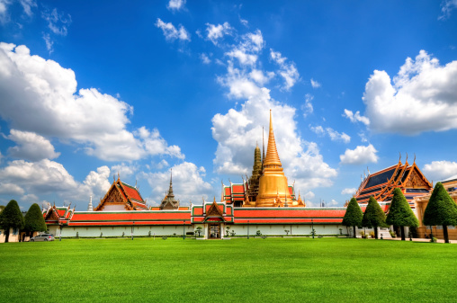 Gran palacio de Bangkok y templo de Wat Phra Kaew photo