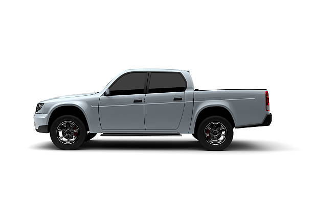 Pick-up Truck 3D illustration of pick-up. pick up truck photos stock pictures, royalty-free photos & images