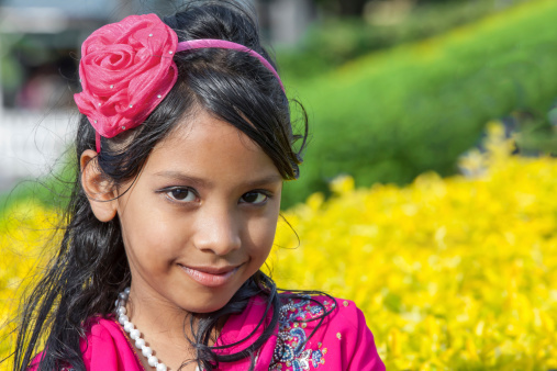 Beautiful Indian Child at the spring Indian Festival in FloridaChildren images