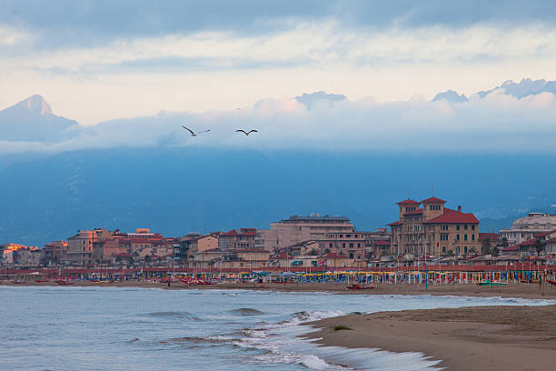 Beach in Viareggio, Italy