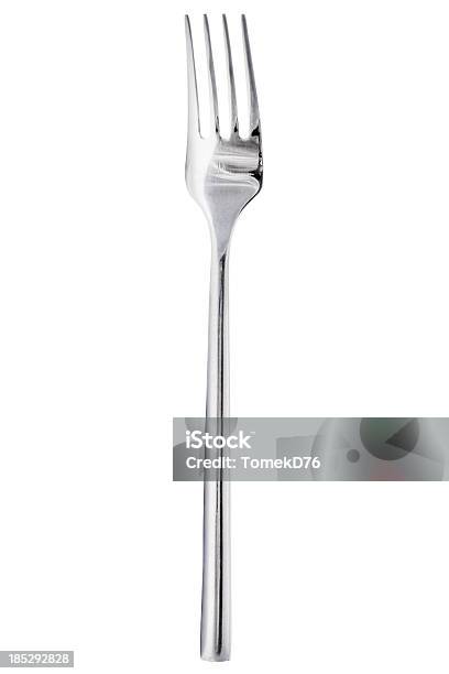 Foto de Fork e mais fotos de stock de Aço Inoxidável - Aço Inoxidável, Casa de comes e bebes, Comida Pronta