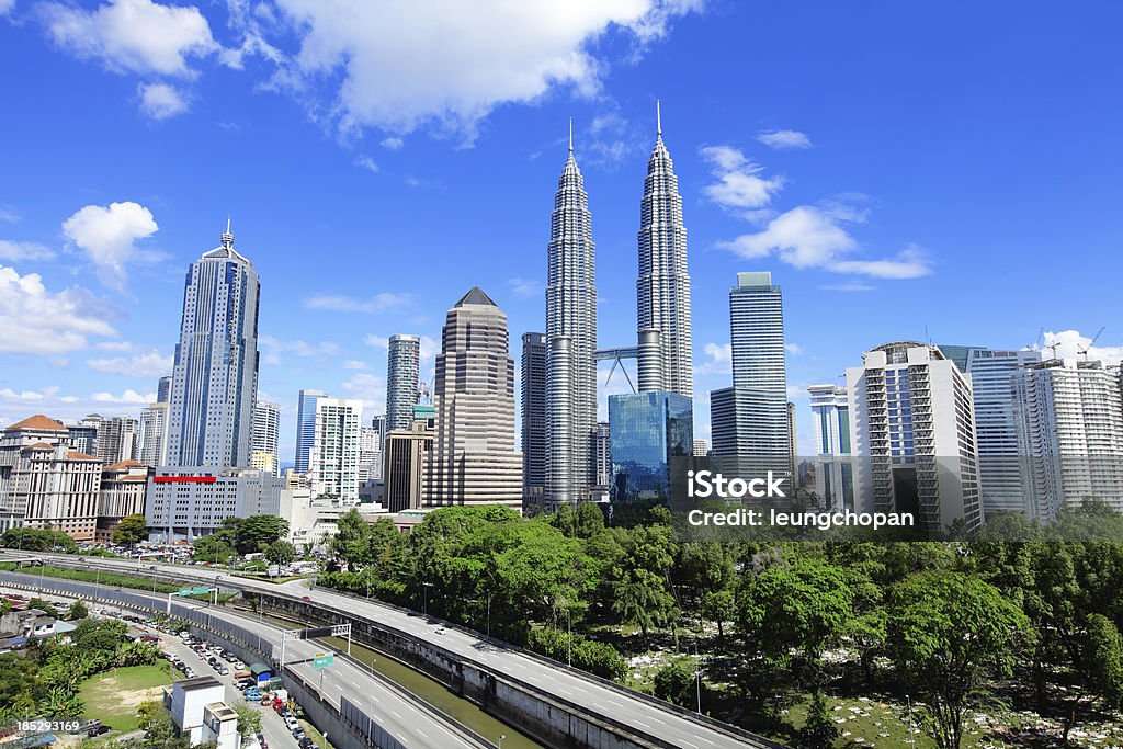 Kuala Lumpur skyline Day Stock Photo