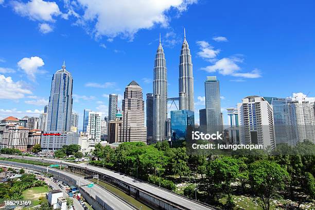 Kuala Lumpur Skyline Stock Photo - Download Image Now - Day, Blue, Kuala Lumpur