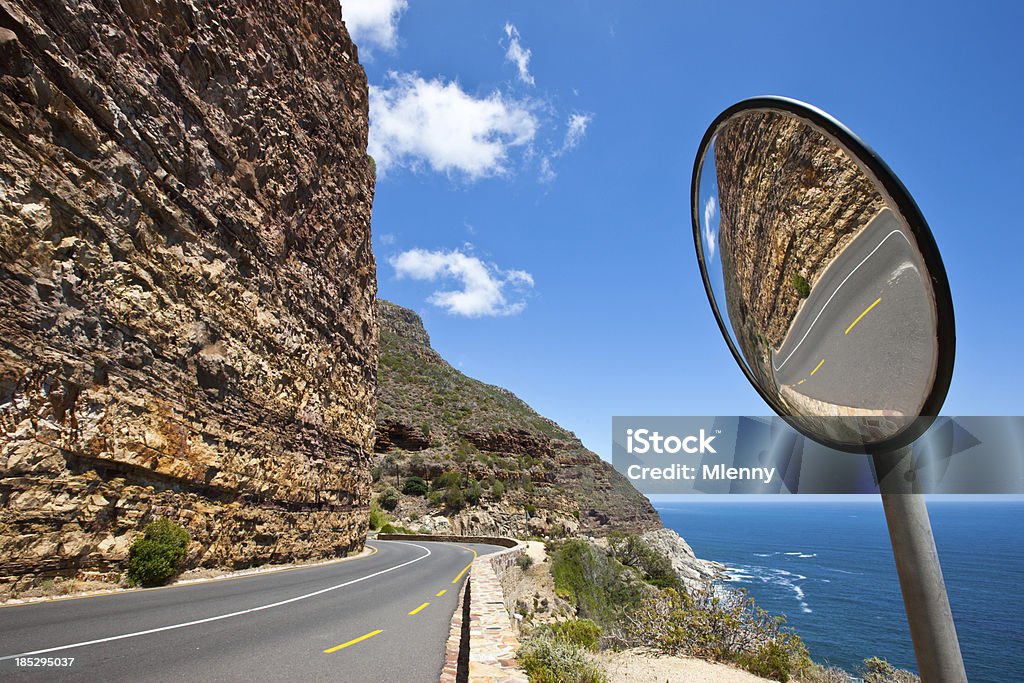 Chapman's Peak Drive Cape Town South Africa - Foto de stock de Espejo parabólico libre de derechos