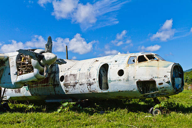 istock Derelict Aircraft, Grenada W.I. 185295039