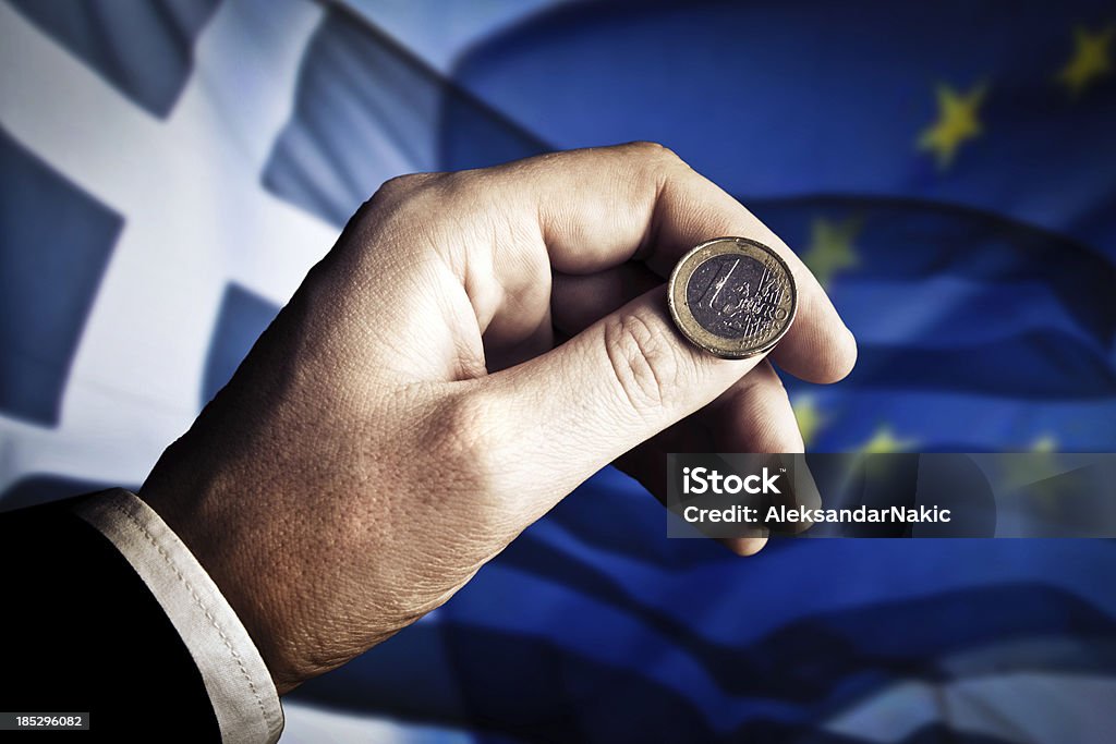 Griechenland – Euro-Krise - Lizenzfrei Griechenland Stock-Foto