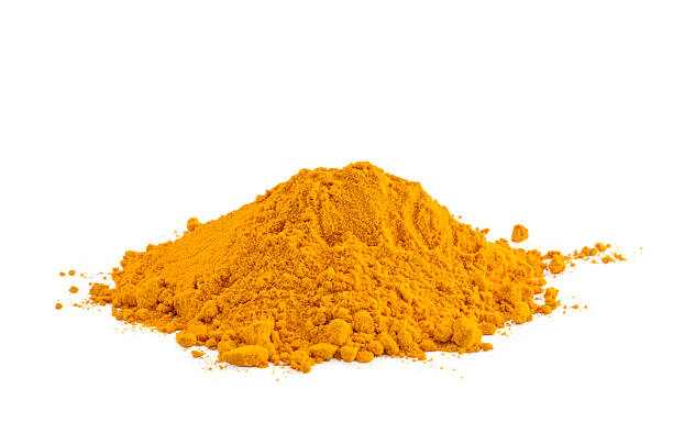 jaune spice - curcuma photos et images de collection