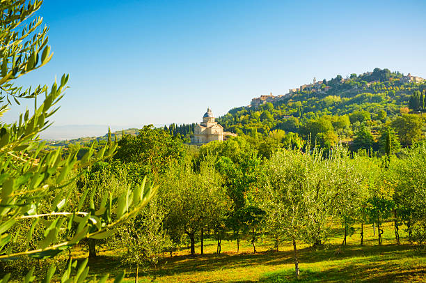 тоскана - madonna di san biagio стоковые фото и изображения