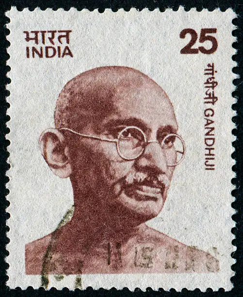 Photo of Mahatma Gandhi Stamp