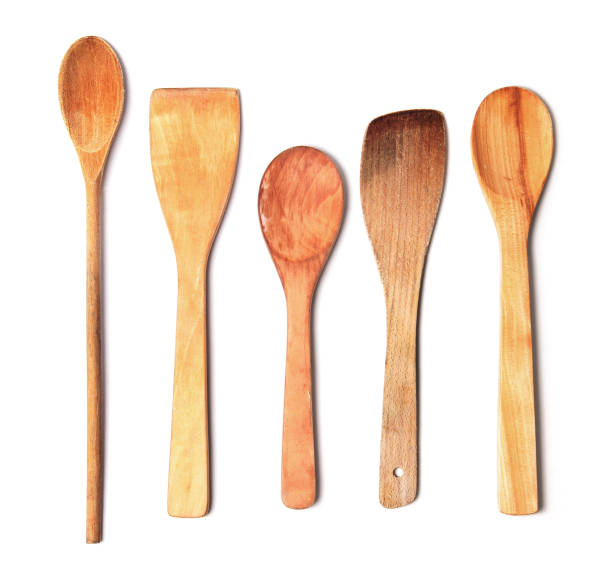 istock Wooden Spoons on White 185297520