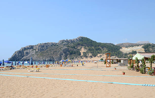 istock Tsabiki beach in Rhodes, Greece 185298126