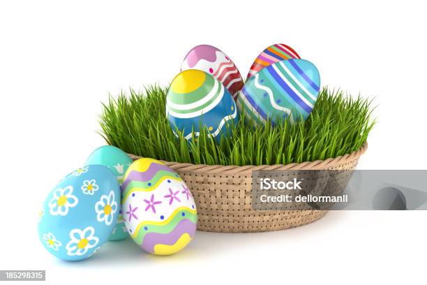 Easter Eier Stockfoto und mehr Bilder von Bildkomposition und Technik - Bildkomposition und Technik, Bunt - Farbton, Dekoration