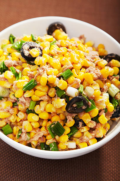 istock Tuna salad with sweet corn 185298419