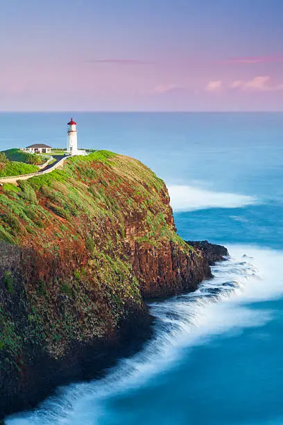 Photo of Kilauea Lighthouse at Dawn