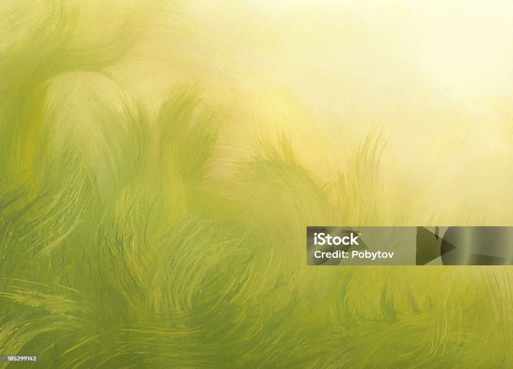 Sunny Spring - Abstract Background "Abstract painted background, my own artwork.similar images in mine lightbox:" Green Background stock illustration