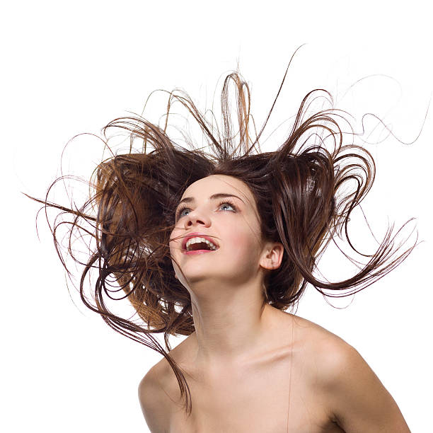 istock Young woman with beautiful long hair 185299213