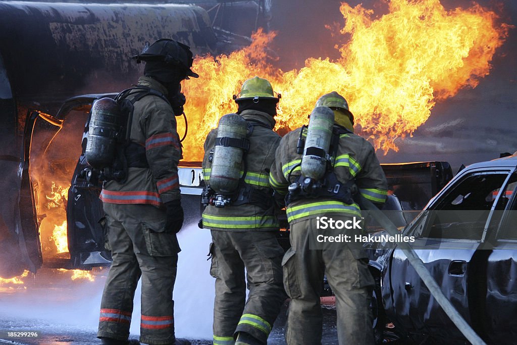 Feuerwehrmann-Team - Lizenzfrei Feuerwehrmann Stock-Foto