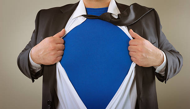 istock Superhero business person 185299715