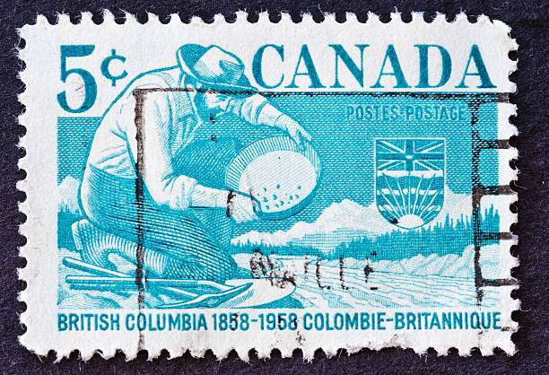 istock British Columbia Prospector Stamp 185299852