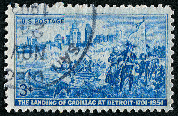 Detroit, USA Stamp