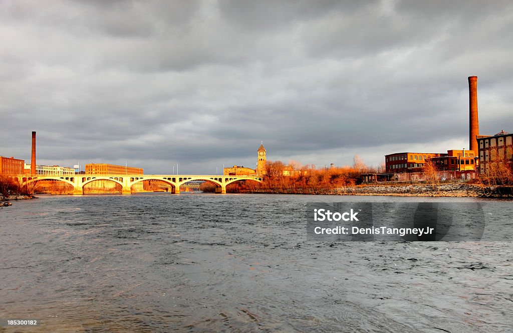 Lawrence, Massachusetts - Lizenzfrei Bürogebäude Stock-Foto