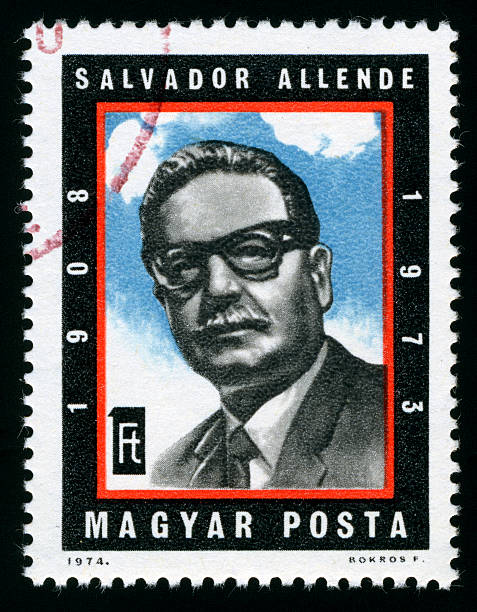 istock Salvador Allende Postage Stamp, Hungary 185300312
