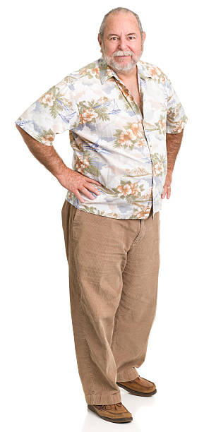 istock Senior Man Standing With Hands On Hips 185300318