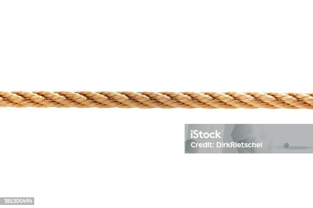 Rope Stock Photo - Download Image Now - Rope, Cut Out, Hawser