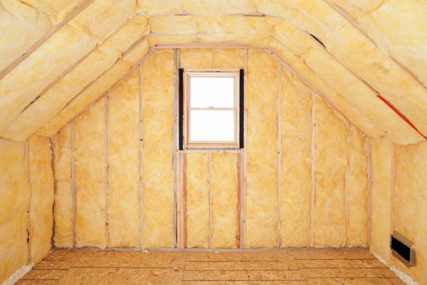 Attic Room Insulation, Frame and Window  attic stock pictures, royalty-free photos & images