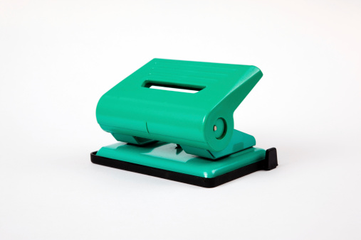 A hole punch
