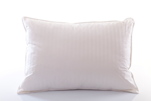 Pillow on the white background.