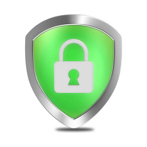Security Lock Shield Stock Photo - Download Image Now - Icon, Security,  Shield - iStock