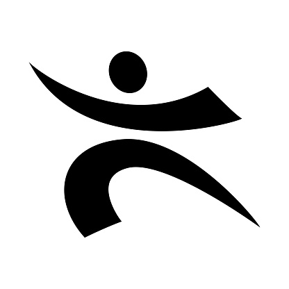 Running, Athletics, Exercises - Vector Icon. Kinds of Sports