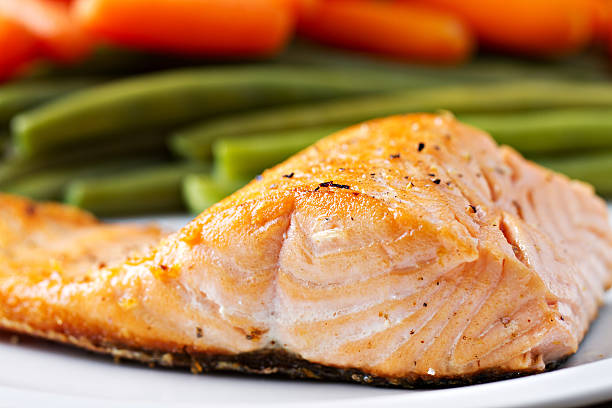 istock Fillet of Salmon. 185302312