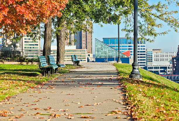 istock Sunny day view of Federal Hill Inner Harbor, Baltimore 185302380