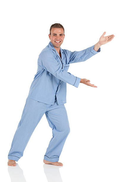Portrait of a happy man gesturing