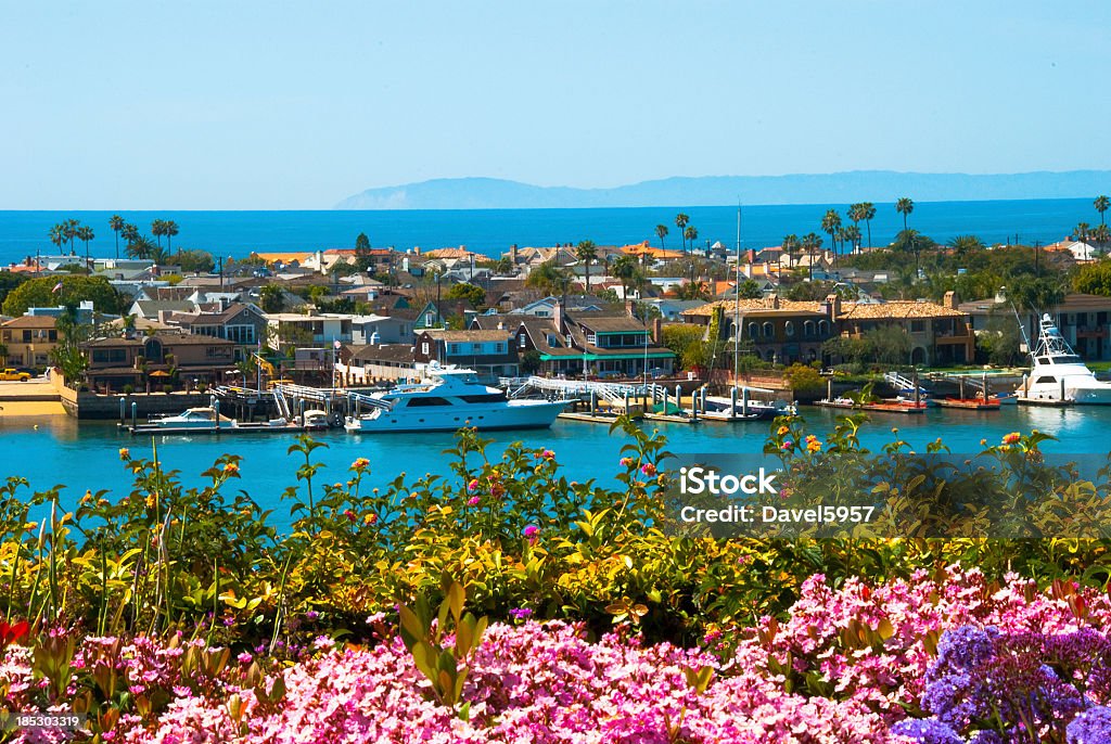 Newport Beach scena - Foto stock royalty-free di Newport Beach