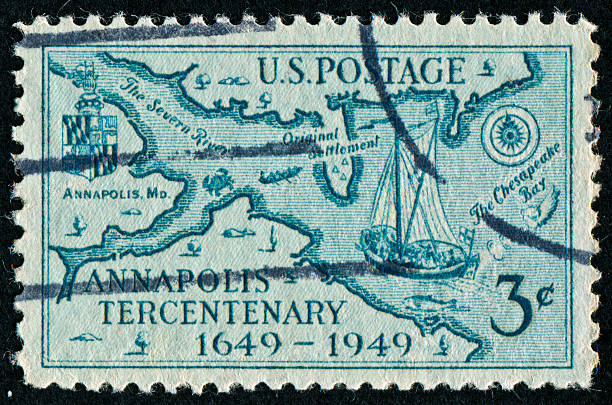 istock Annapolis, Maryland Stamp 185303454