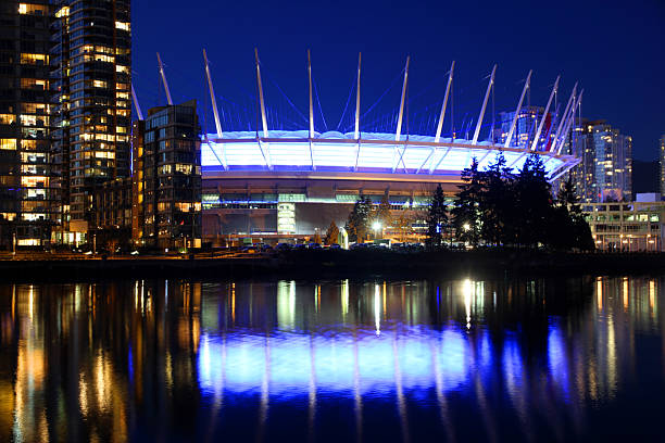 istock Blue crown of stadium, water view, Vancouver, BC 185303685