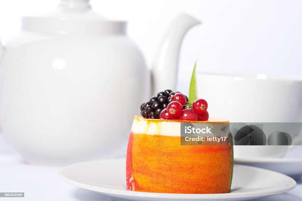 El té de la media tarde - Foto de stock de Blanco - Color libre de derechos