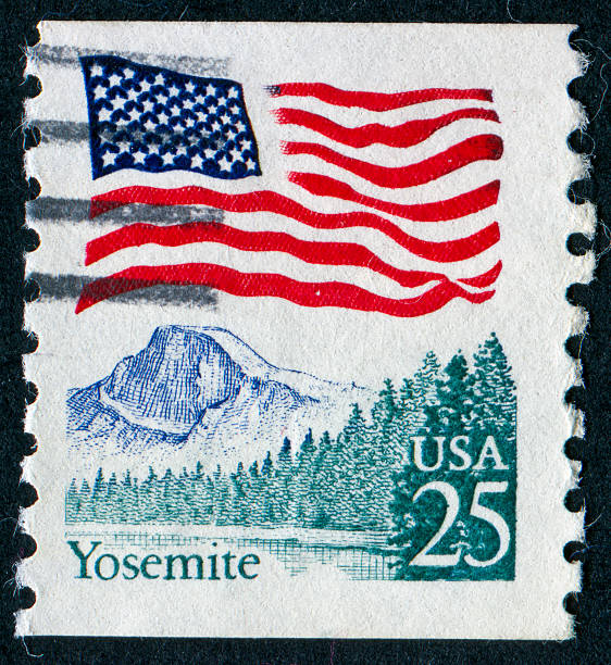 istock Yosemite National Park Stamp 185303771