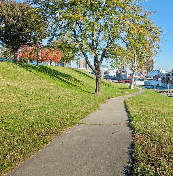 istock Baltimore, Federal Hill Inner Harbor View 185304131