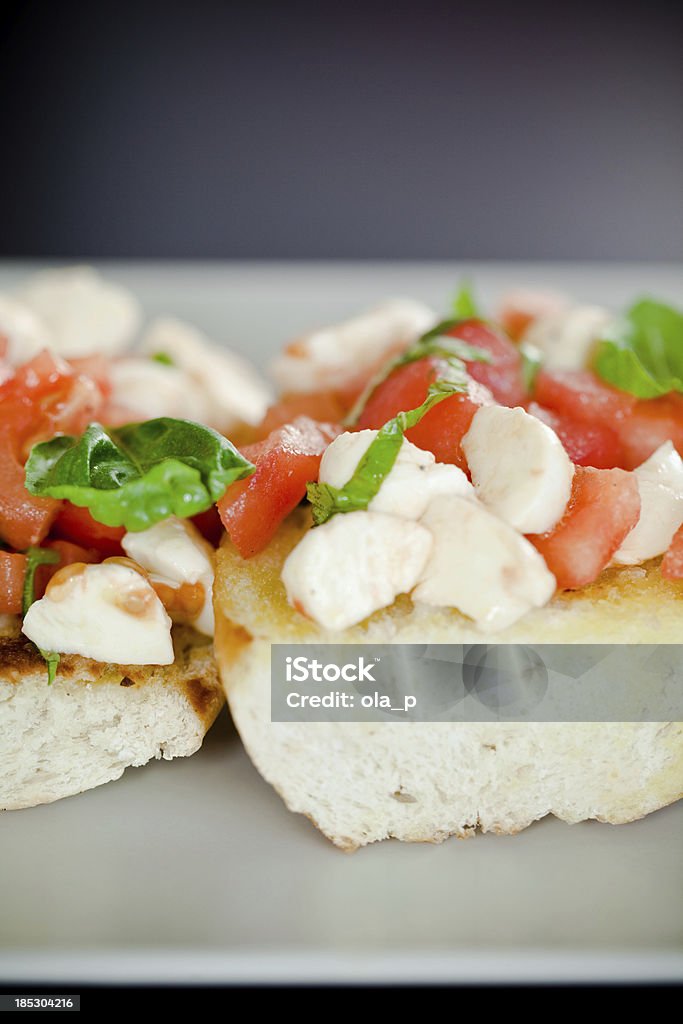 Bruschetta - Foto stock royalty-free di Alimentazione sana