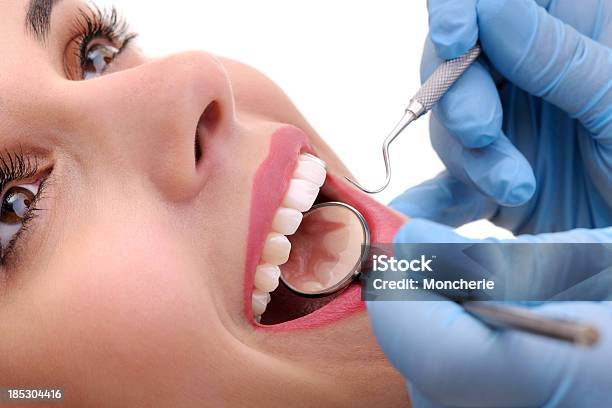 Dental Inspektion Stockfoto und mehr Bilder von Zahnfleisch - Zahnfleisch, Gesunder Lebensstil, Heilbehandlung