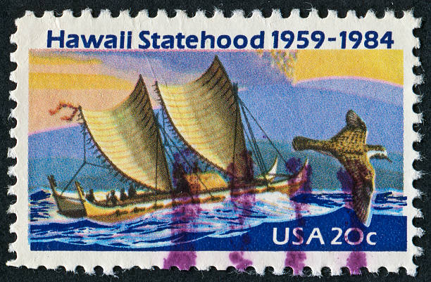 istock Hawaii Statehood Stamp 185304451